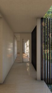 Proyecto Danielsen de amores arquitectos de Alicante imagen interior y en vertical