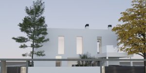 Proyecto Voser Amores Arquitecto fachada terraza